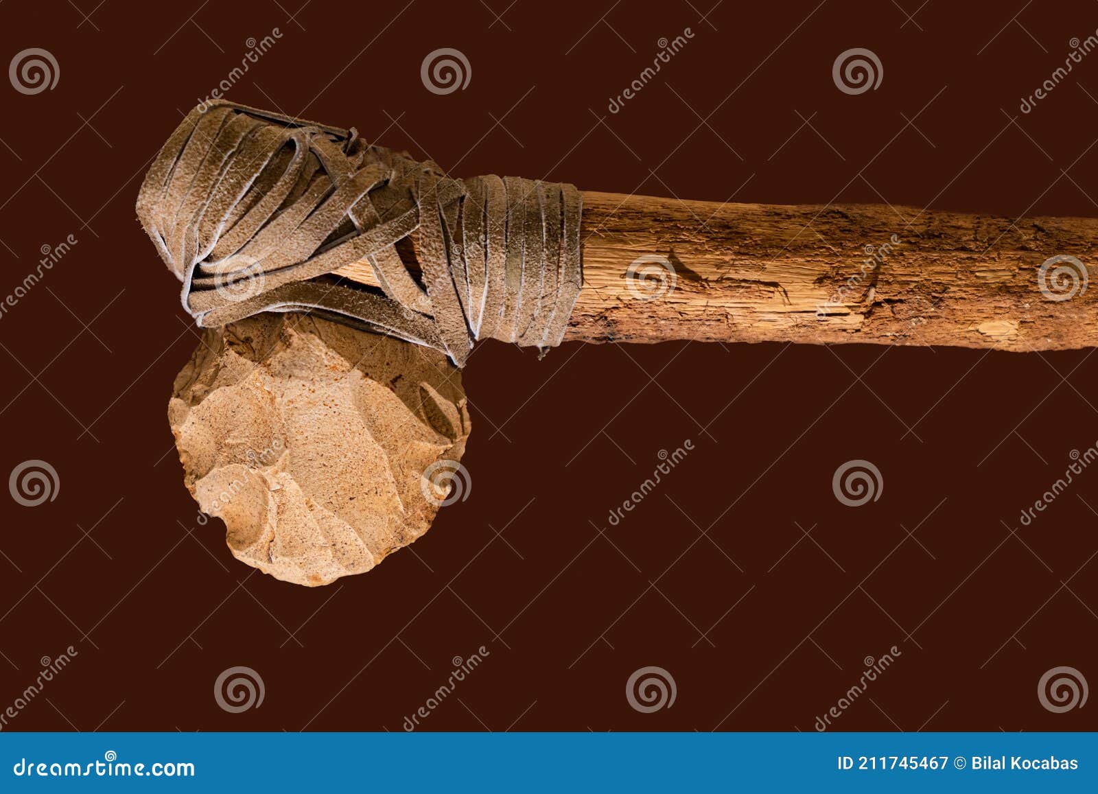 Stone Age Prehistoric Axe or Hummer Stock Image Image of antiquity