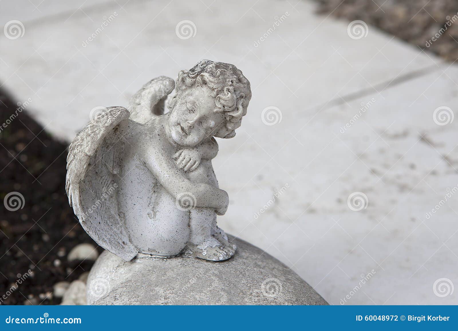 Stone angel stock photo. Image of religion, church, wing 60048972