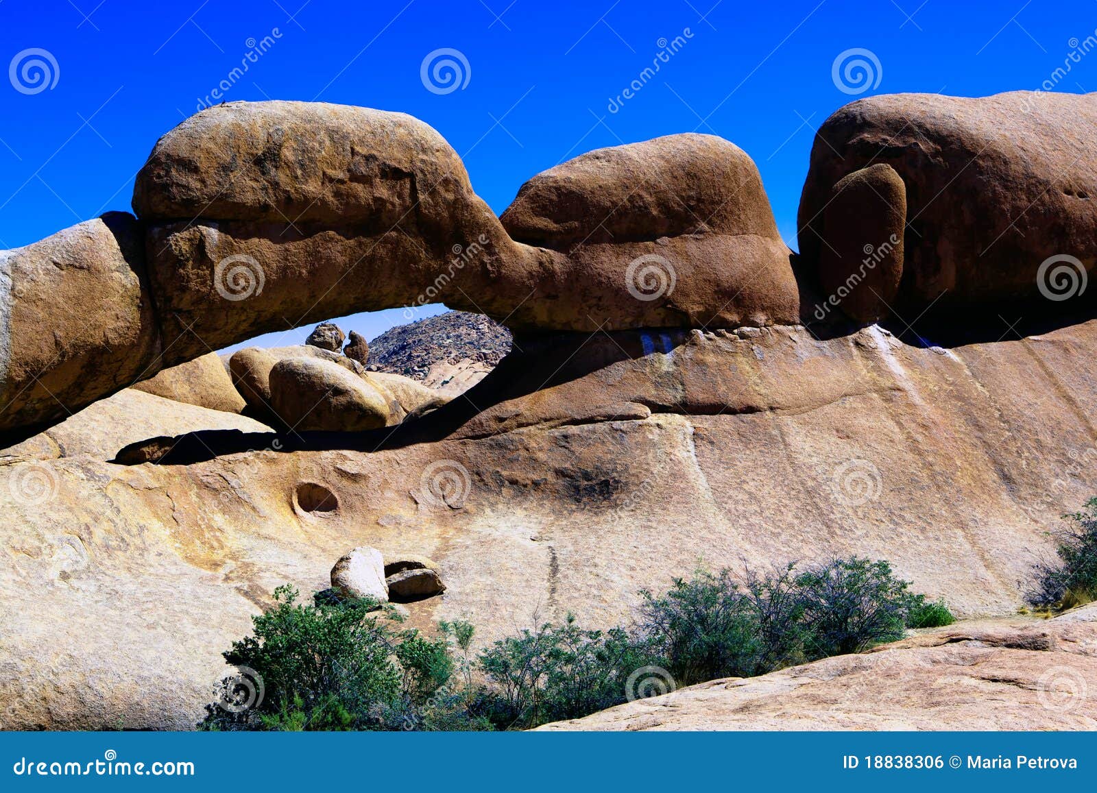 Stone arch near Spitzkoppe, Namibia. Stone arch near Spitzkoppe, Republic of Namibia