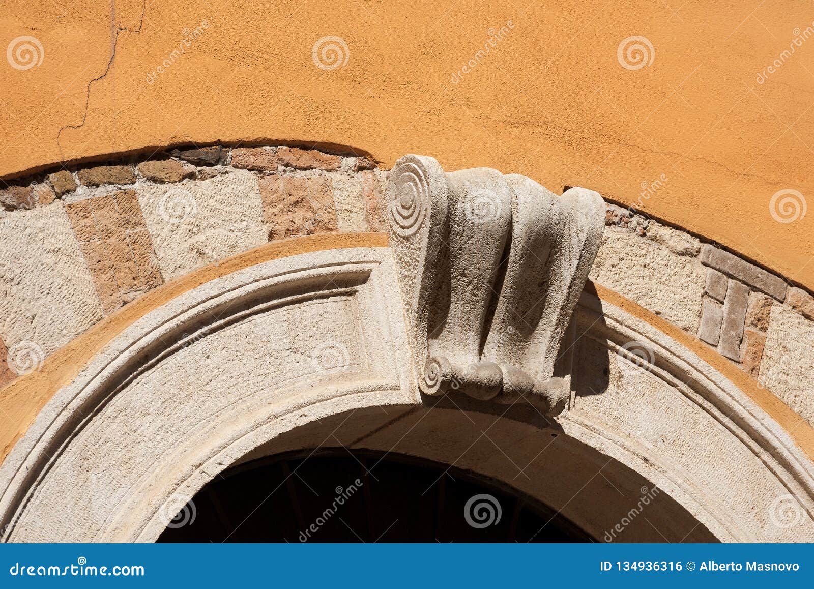 Cathedral arch keystone, artwork available as Framed Prints