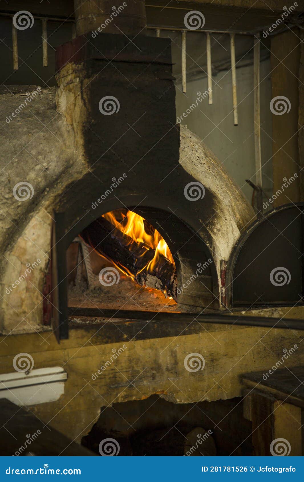 Stone bakery oven stock photo. Image of handmade, production 281781526
