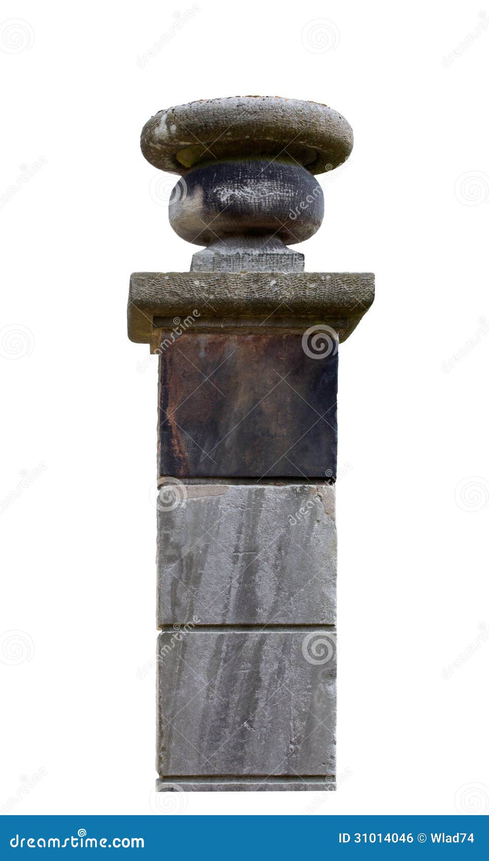 The Stone Bowl on a Pedestal Stock Photo Image of flower, isolated