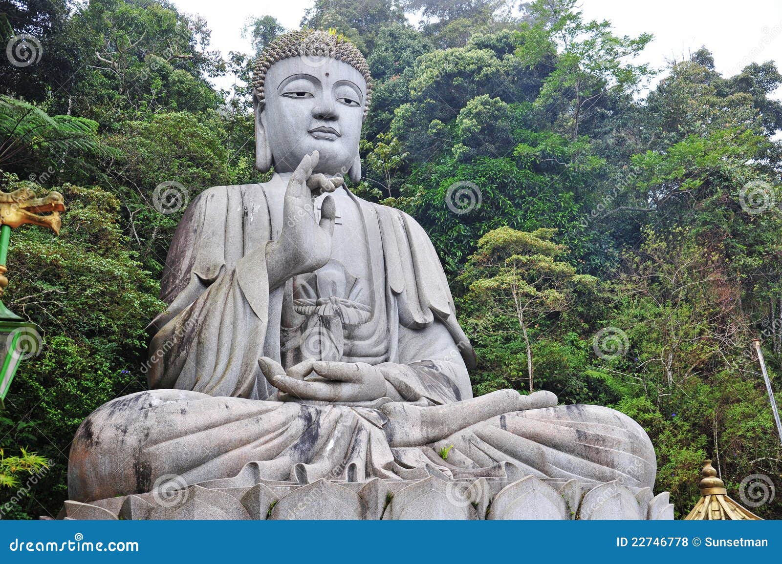 Stone Buddha Statue stock photo. Image of outdoor, karma 22746778