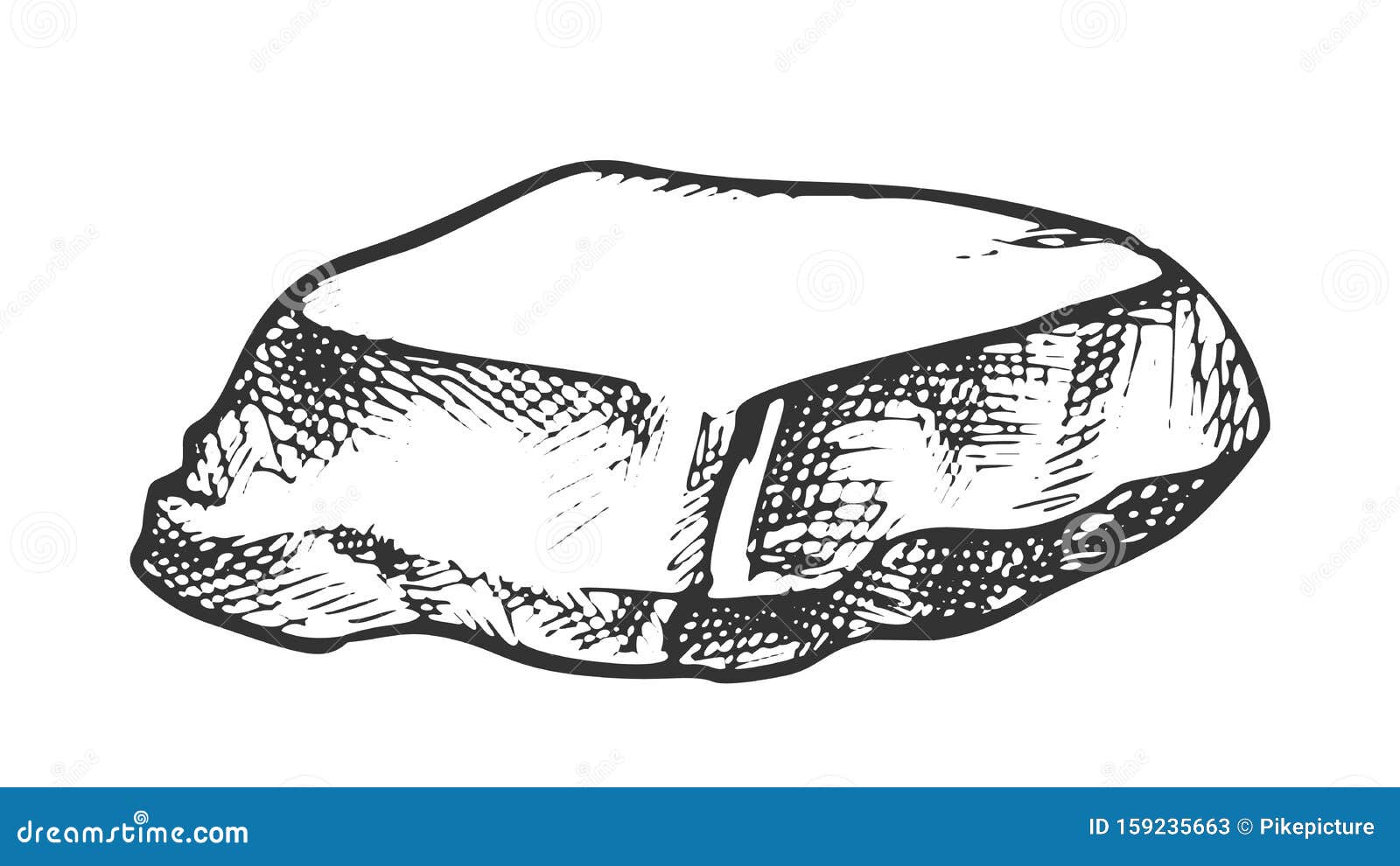 Stone Clipart Black And White