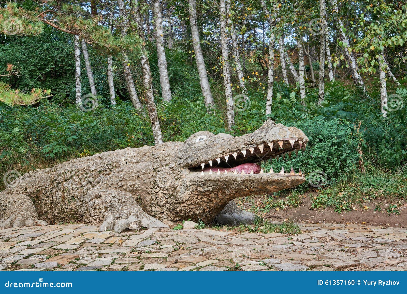 Deinosuchus crocodile - Stock Image - E446/0538 - Science Photo Library