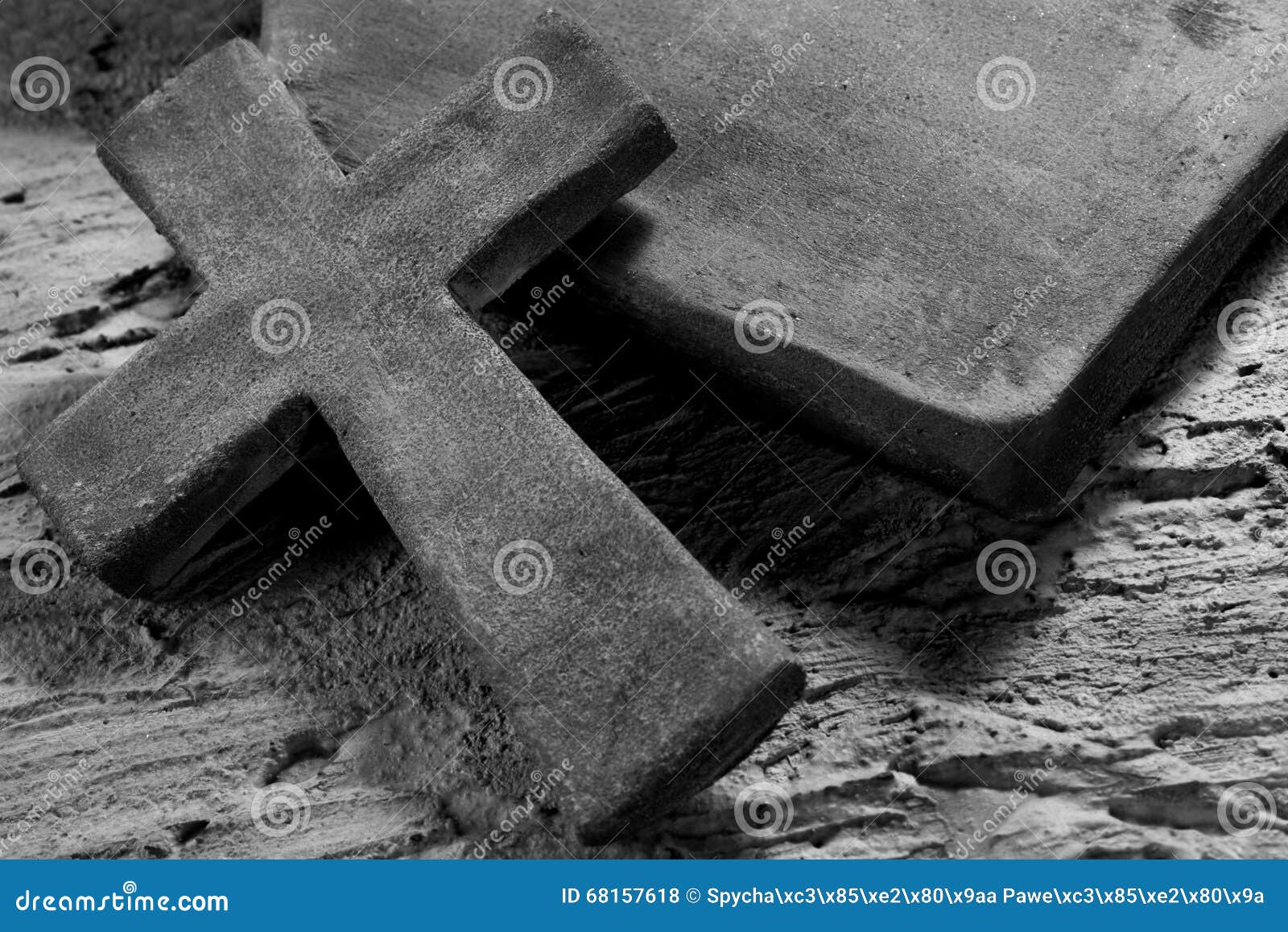 Stone cross stock photo. Image of ceremony, christian 68157618