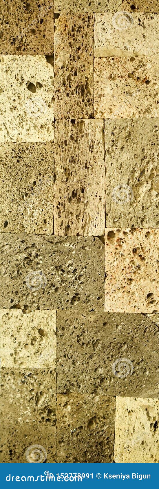 Stone Elevation Wall Tiles For Wall Art RoyaltyFree Stock Photography