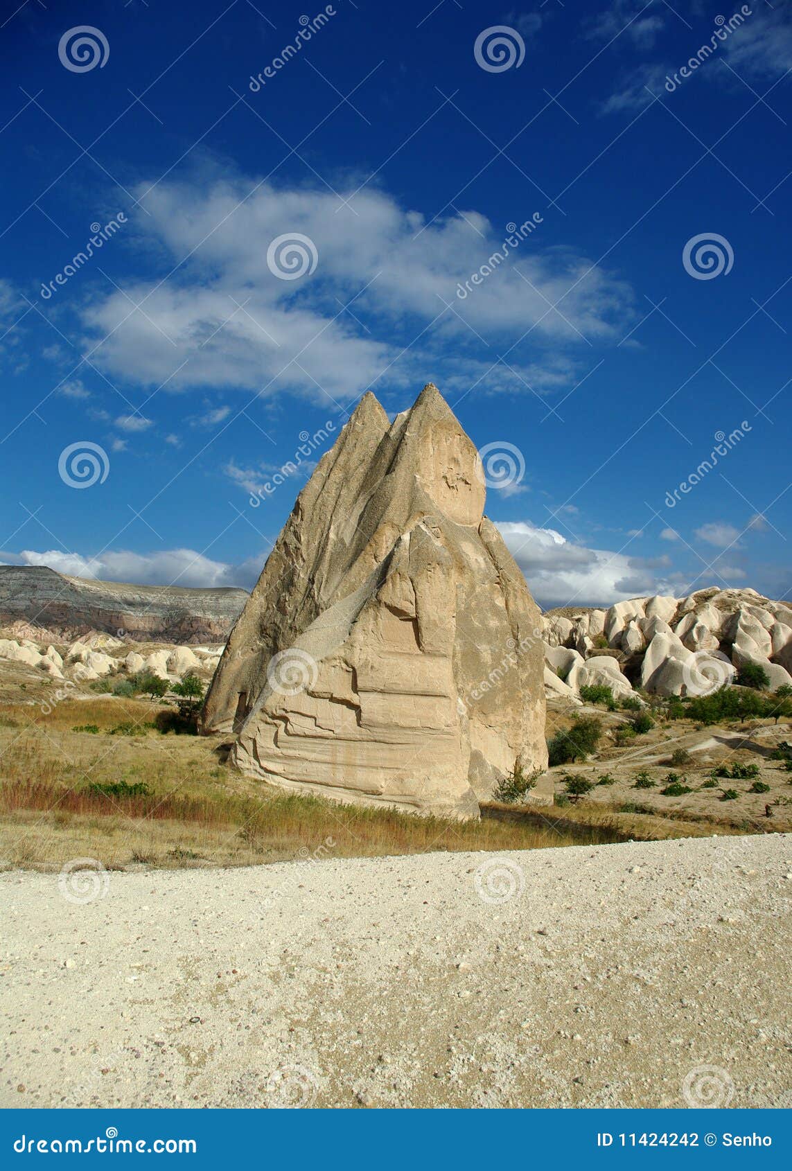 Stone Formation in Cappadocia Stock Photo Image of backgrounds, landscape 11424242