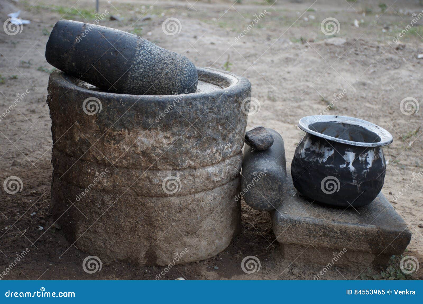 Stone grinder stock image. Image of simple, grinder, rock 84553965