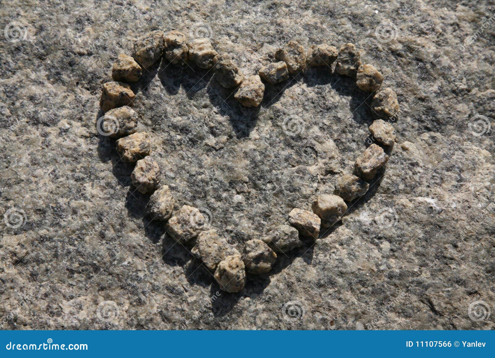 Stone heart stock photo. Image of symbol, love, enamoured - 11107566