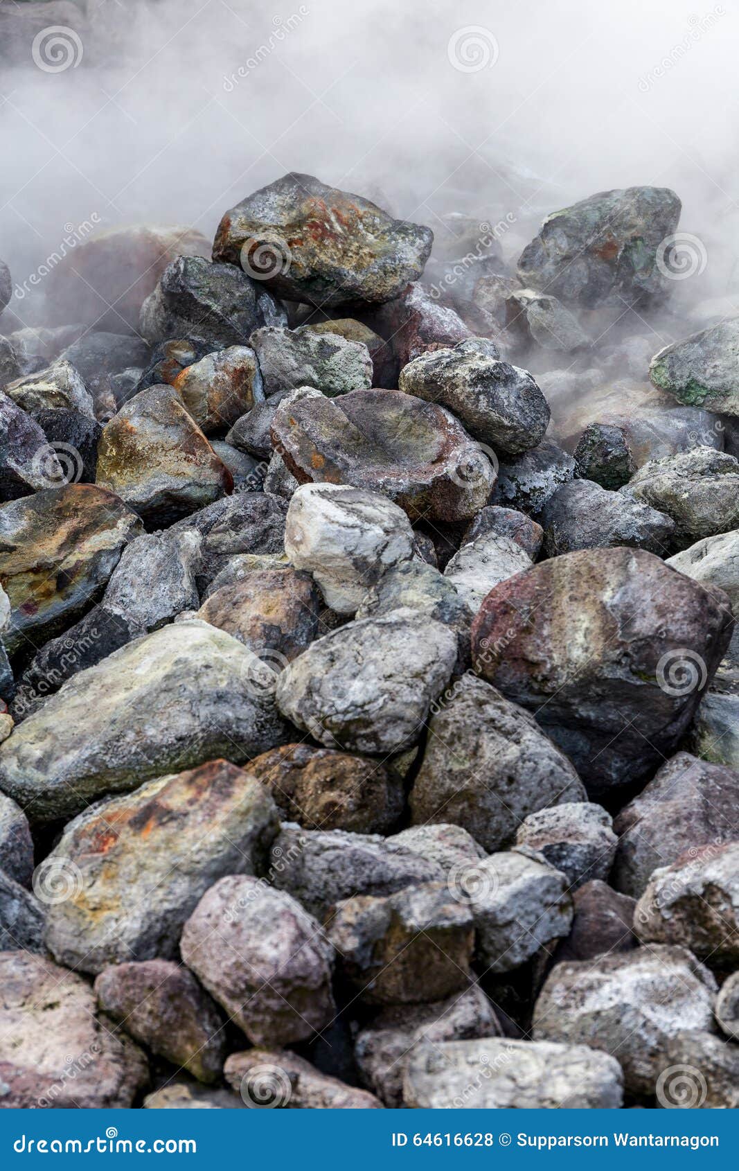 Stone at Hot Spring stock photo. Image of stone, heat 64616628