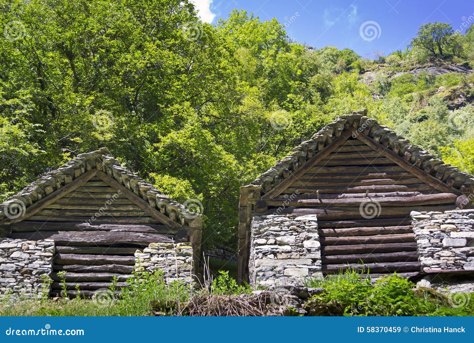 stone houses, rustico, ticino