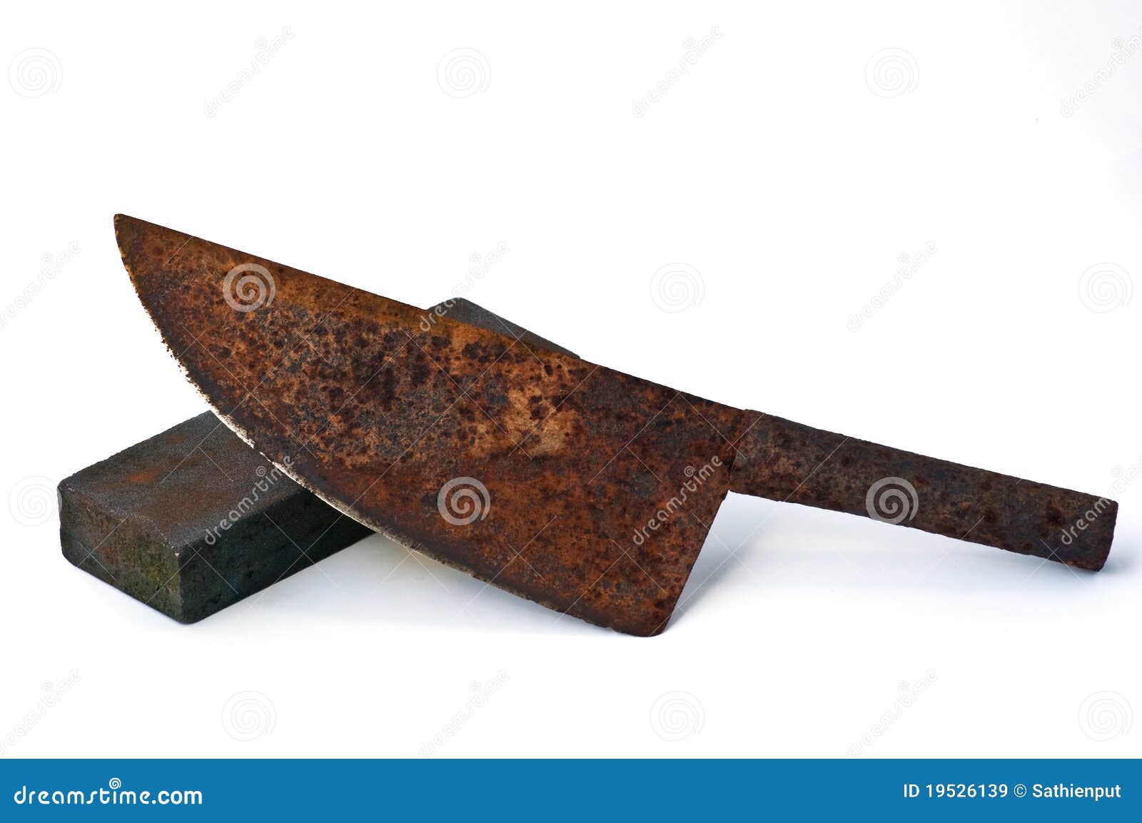 Stone knives and old. stock image. Image of still, shot 19526139