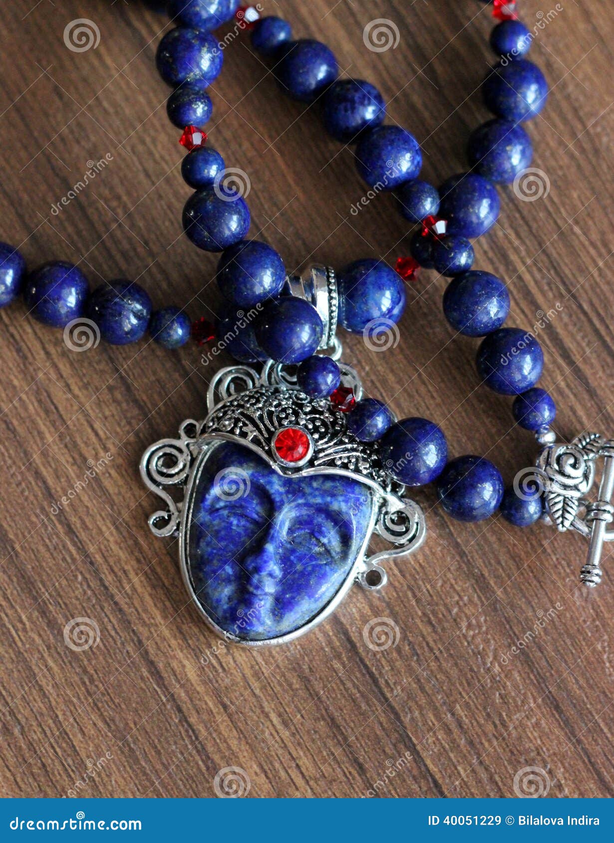 Stylish Lapis Lazuli Necklace – MCA Design by Maria