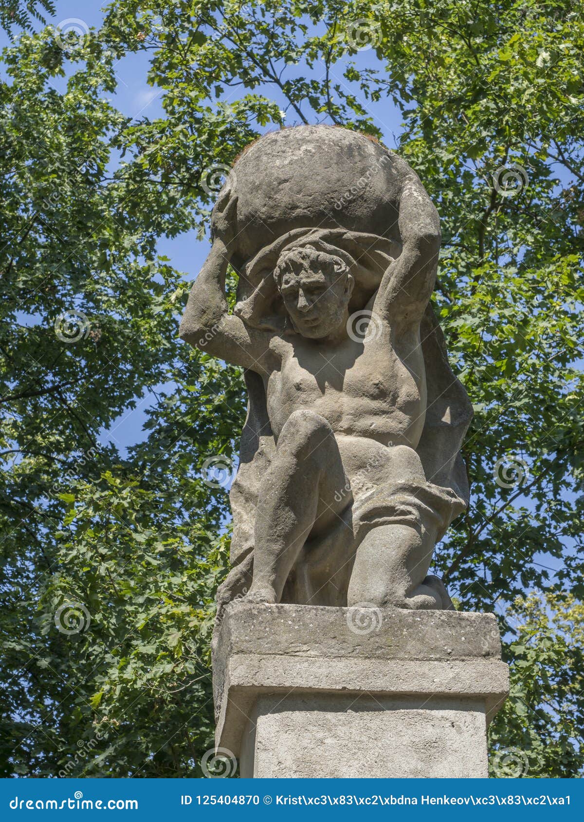 sisyphus statue