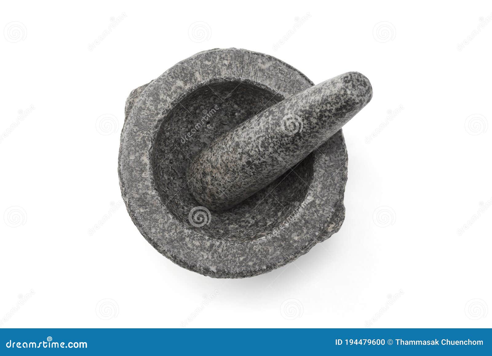 Stone Mortars and Pestles As Cooking Tools. Stock Photo Image of