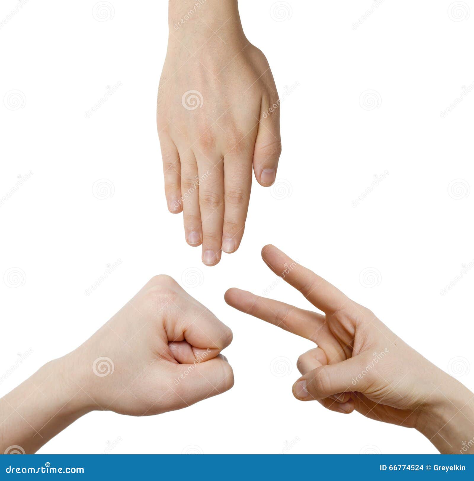 Stone, paper, scissors stock photo. Image of gambling 66774524