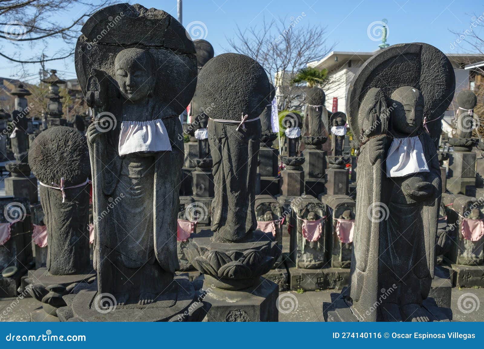 Stone Statues of Jizo in Tokyo, Japan Editorial Photo Image of tokyo