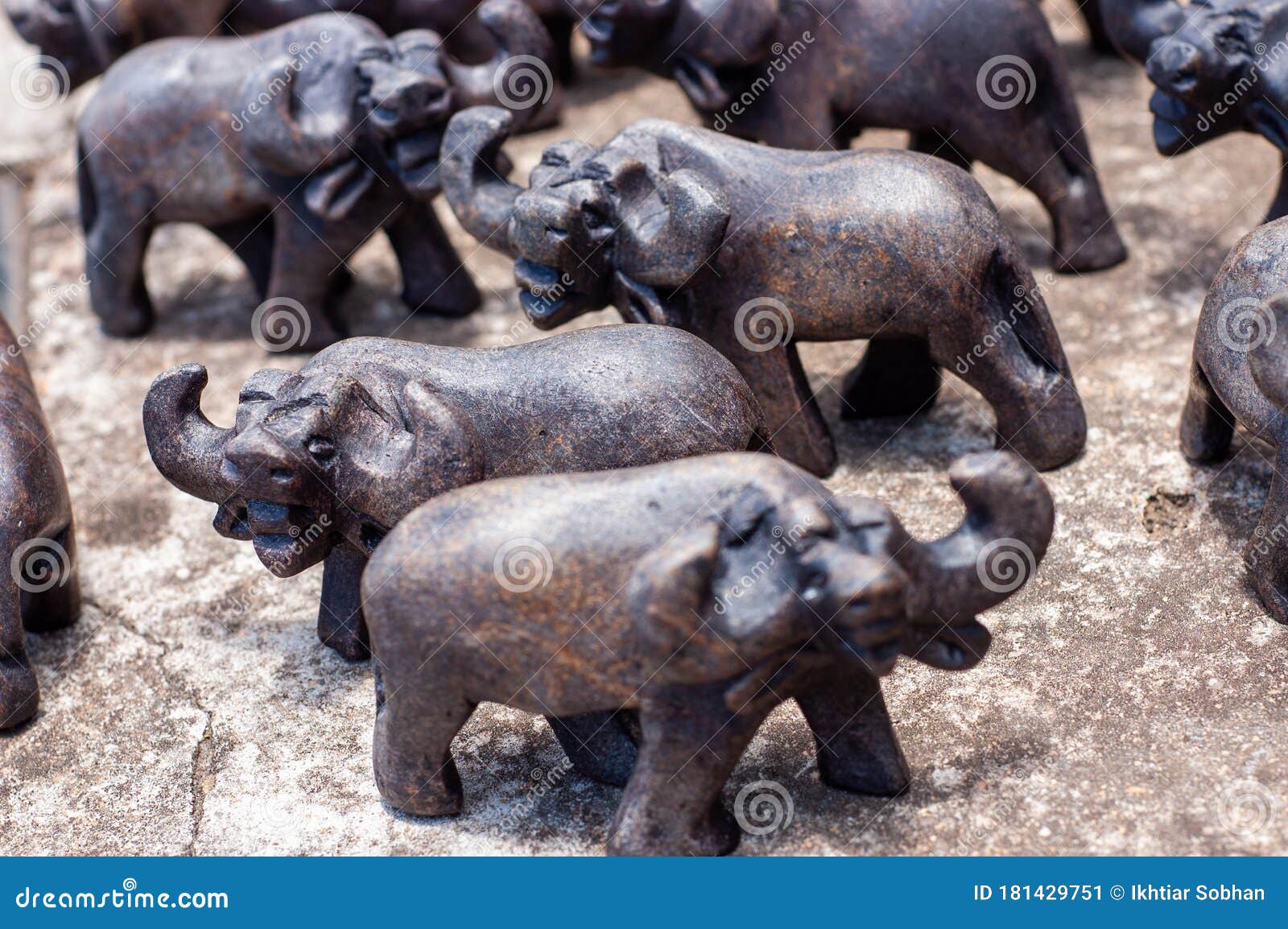 Stone Toys - Animal Replicas for Sale Stock Image - Image of toys, sale:  181429751