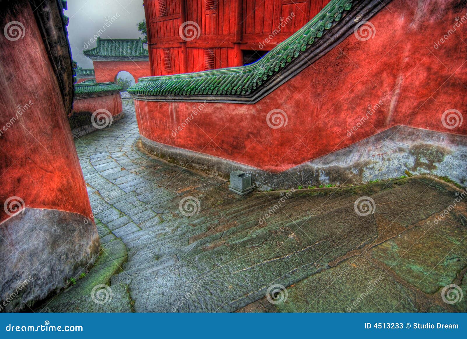 stone walkway