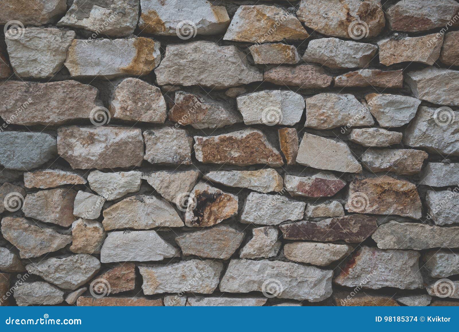 stone wall background with matt film effect