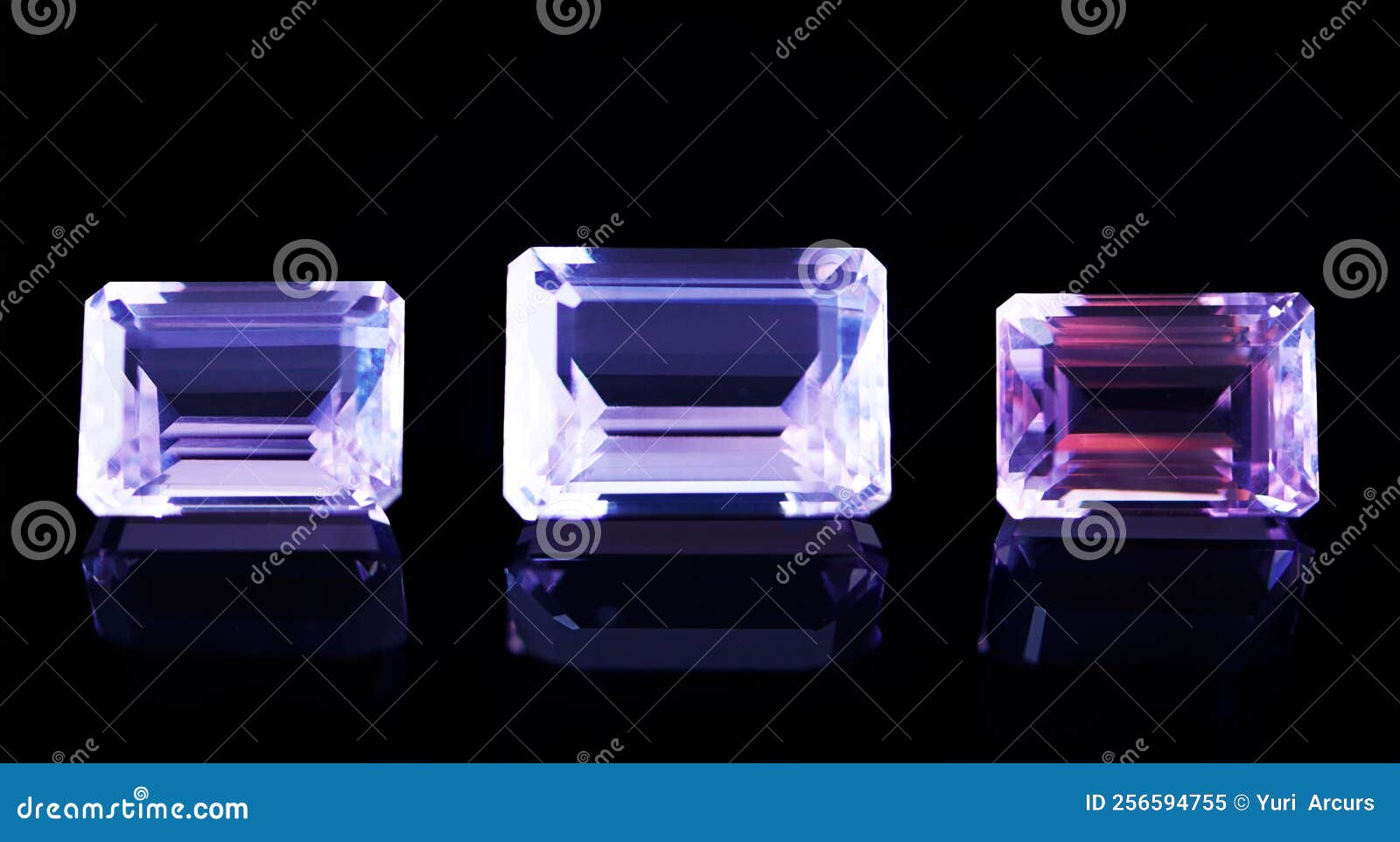 Stones that Hold Enormous Value. Studio Shot of Beautiful Gemstones. Stock Image Image of real