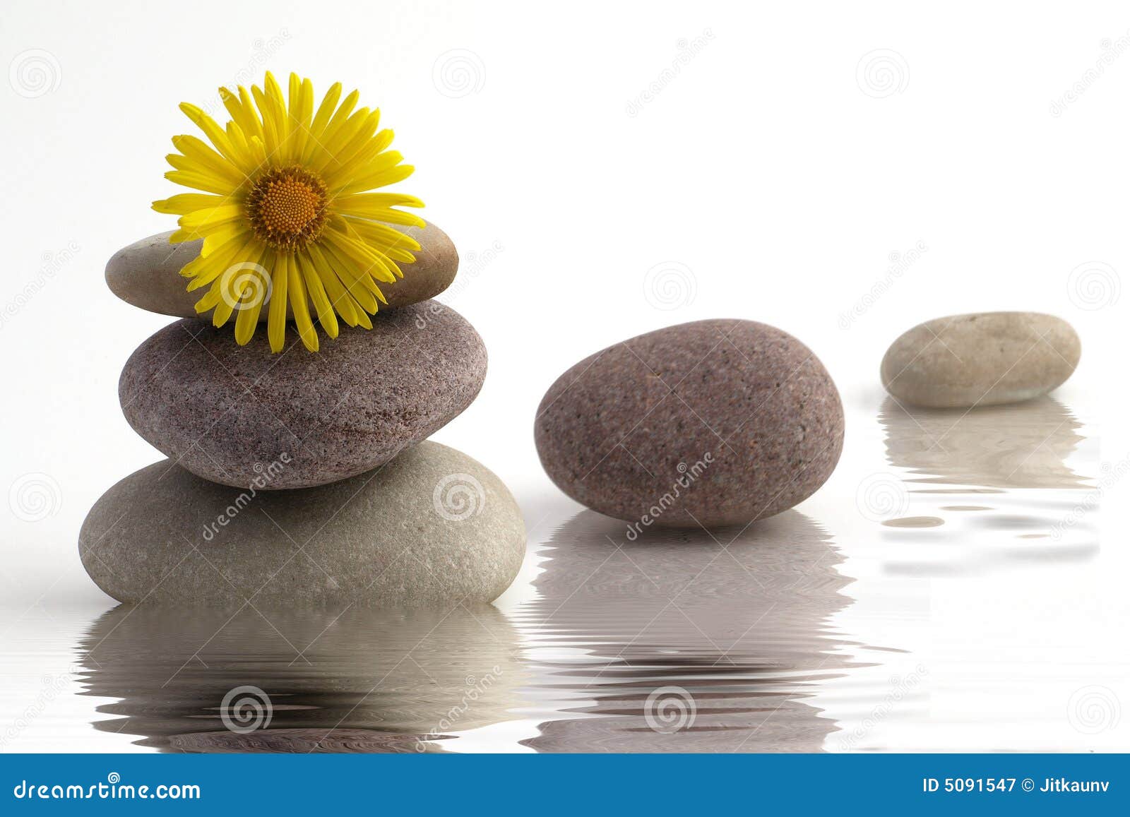 Stones and water stock image. Image of calm, stone, tradition 5091547