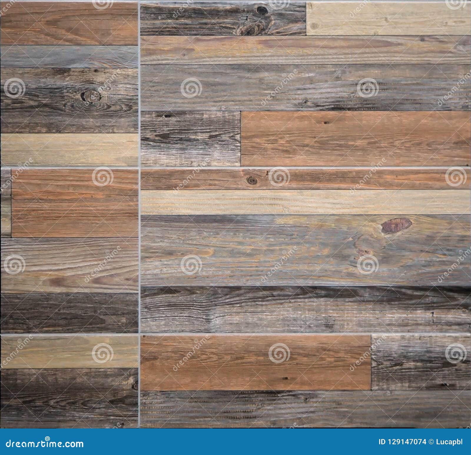 Stoneware Panels with Natural Wood Effect Used for Rustic Interior Walls Stock Photo Image of