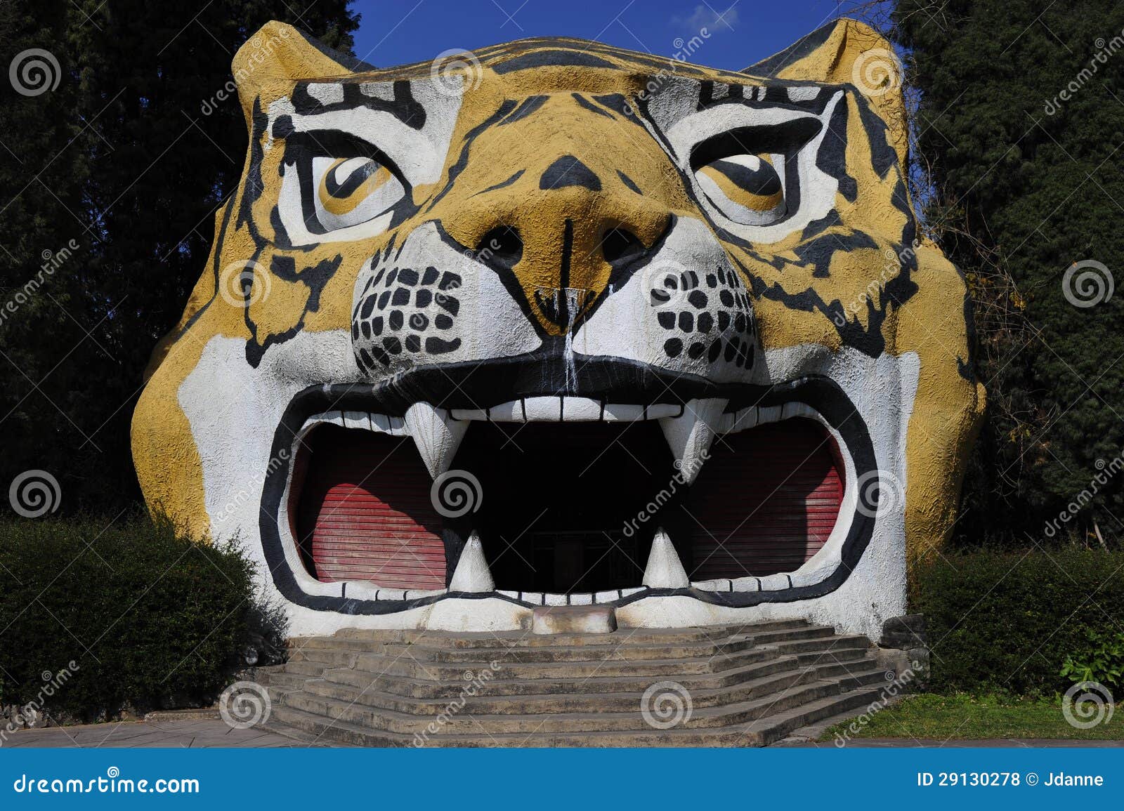 stony tiger head