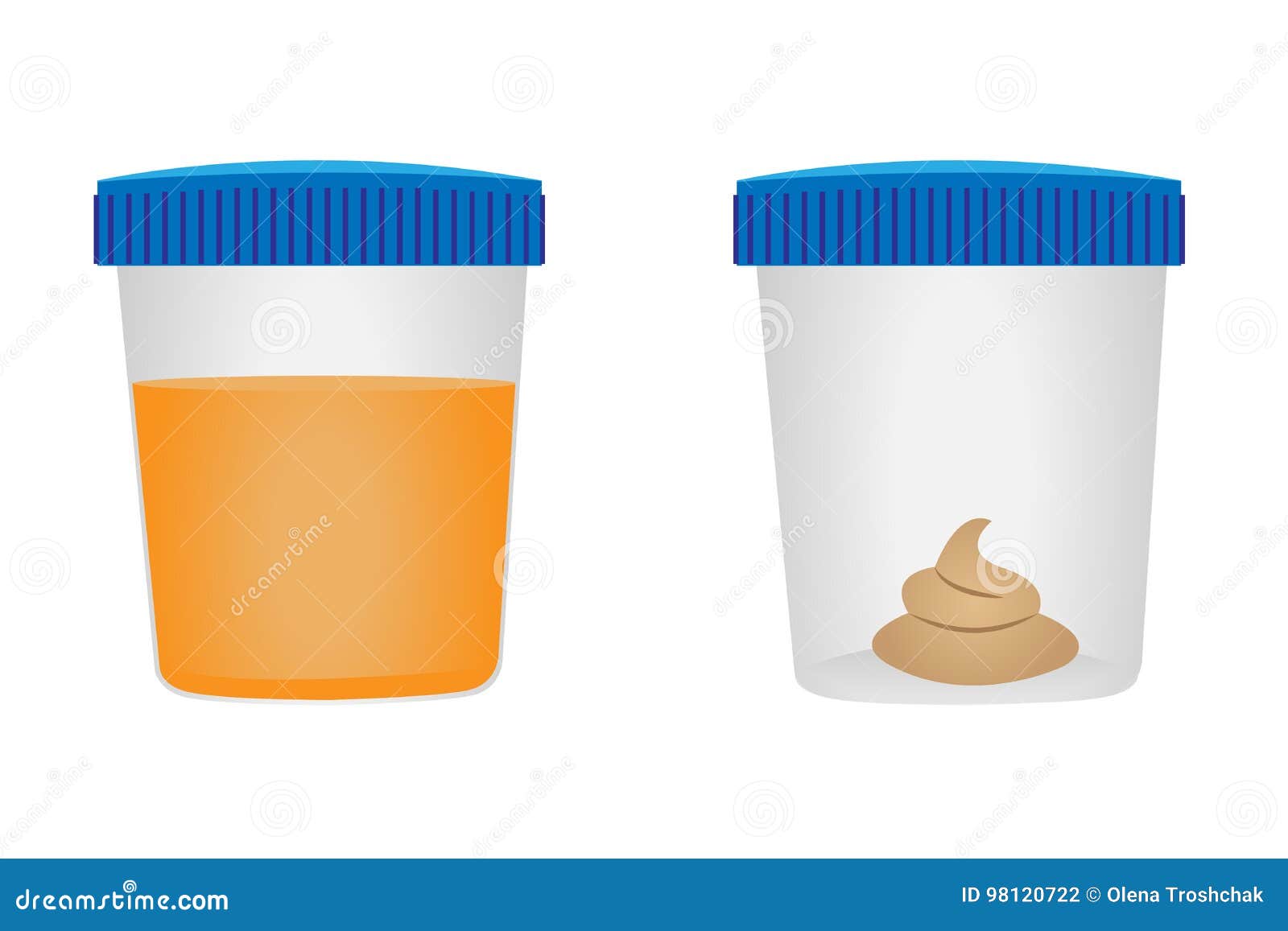 Stool Sample For Analysis Line Icon, Medical Tests Concept, Fecal