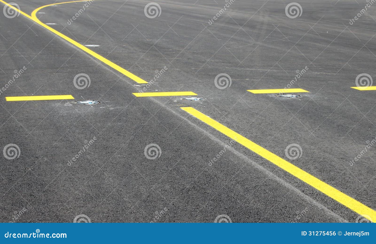 Stop bar line stock photo. Image of runway, background 31275456