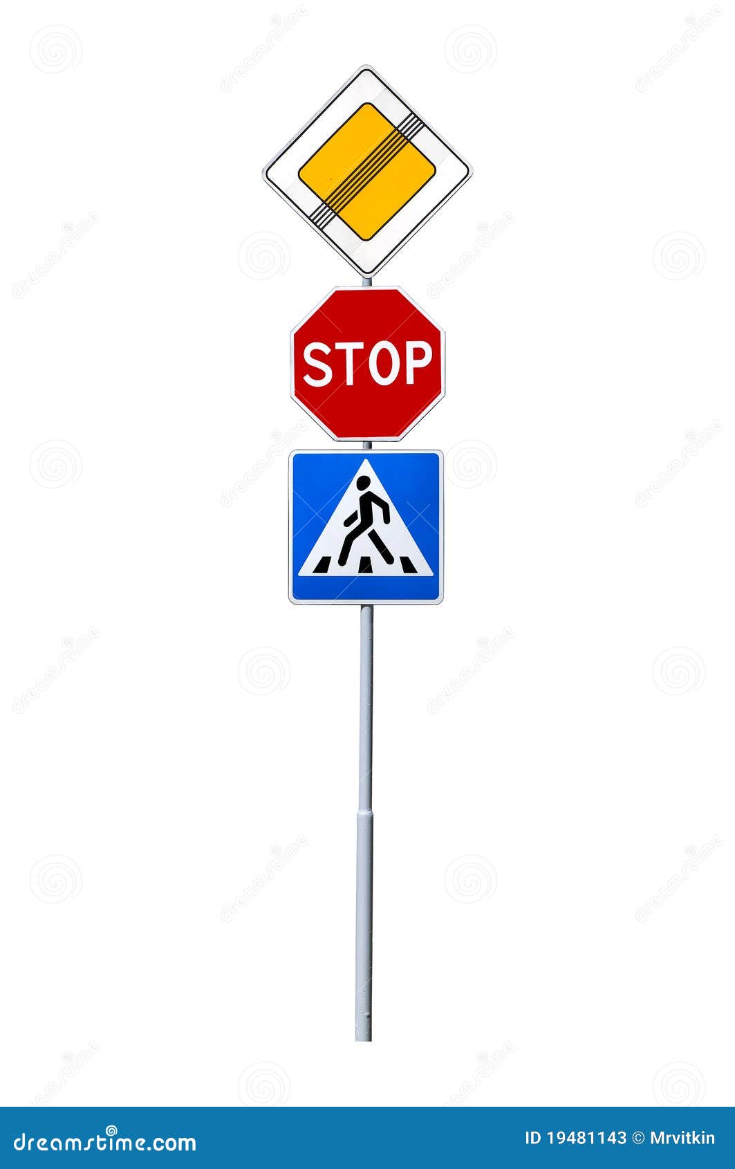 stop, crosswalk,thoroughfare traffic signs