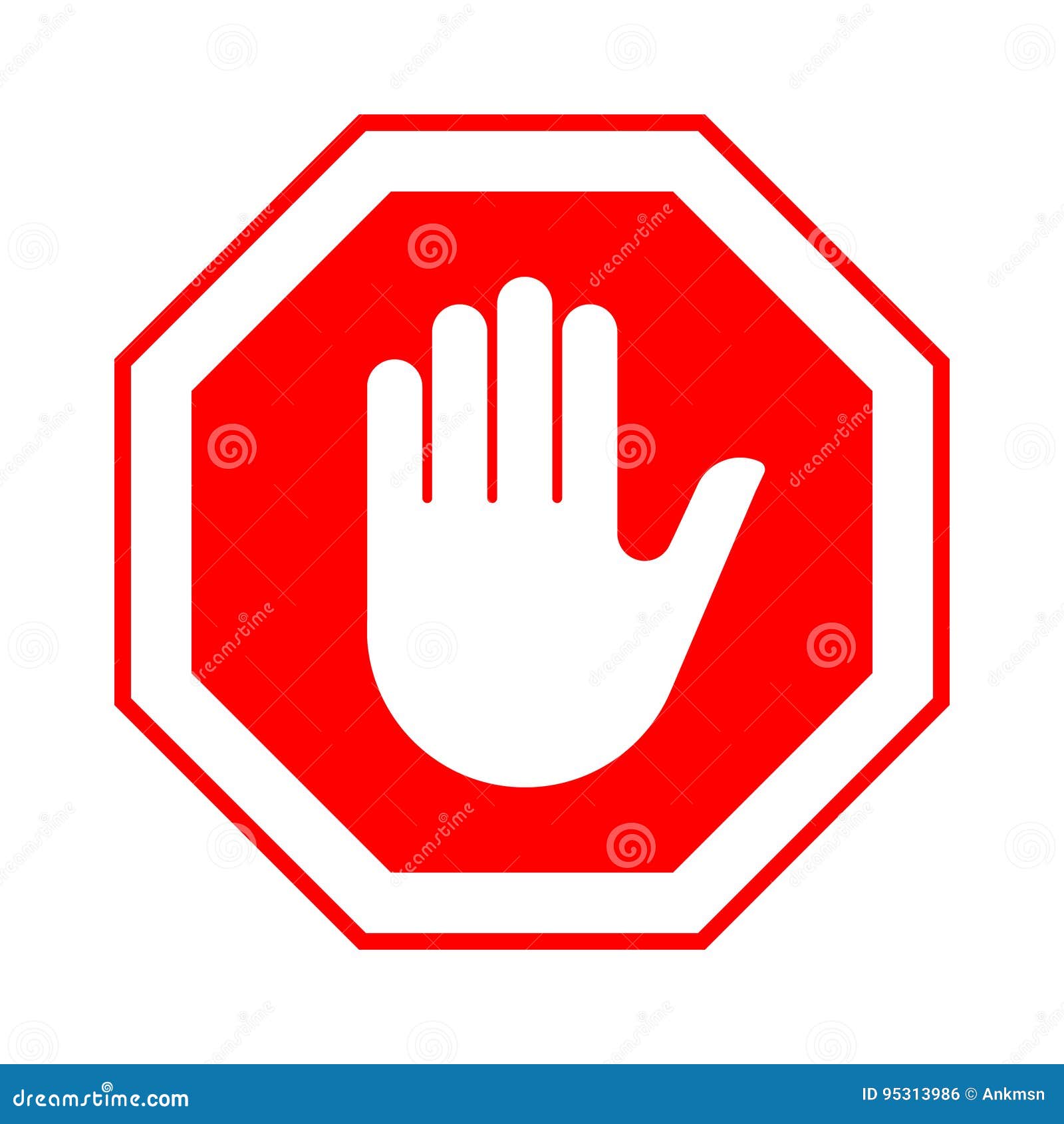 stop hand clipart