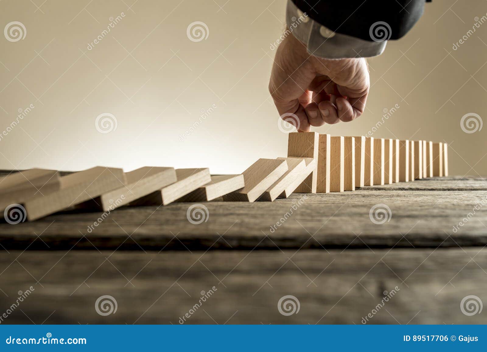 stop the fall or decline