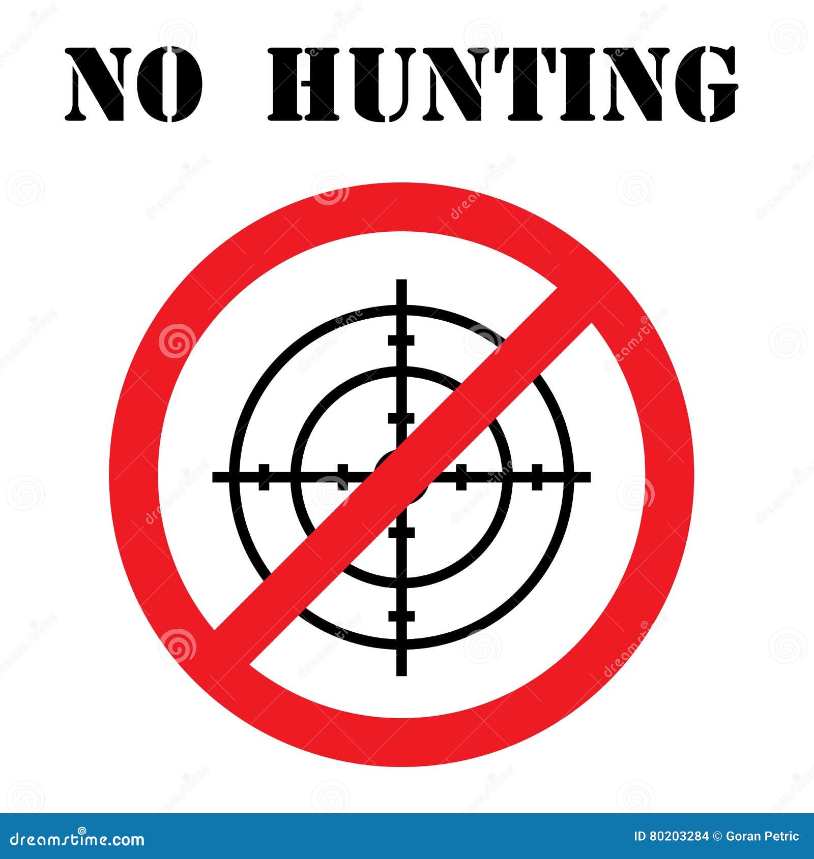 STOP Hunting Wild Animals X , DEER SKULL , Hunting Weapons Silhouette
