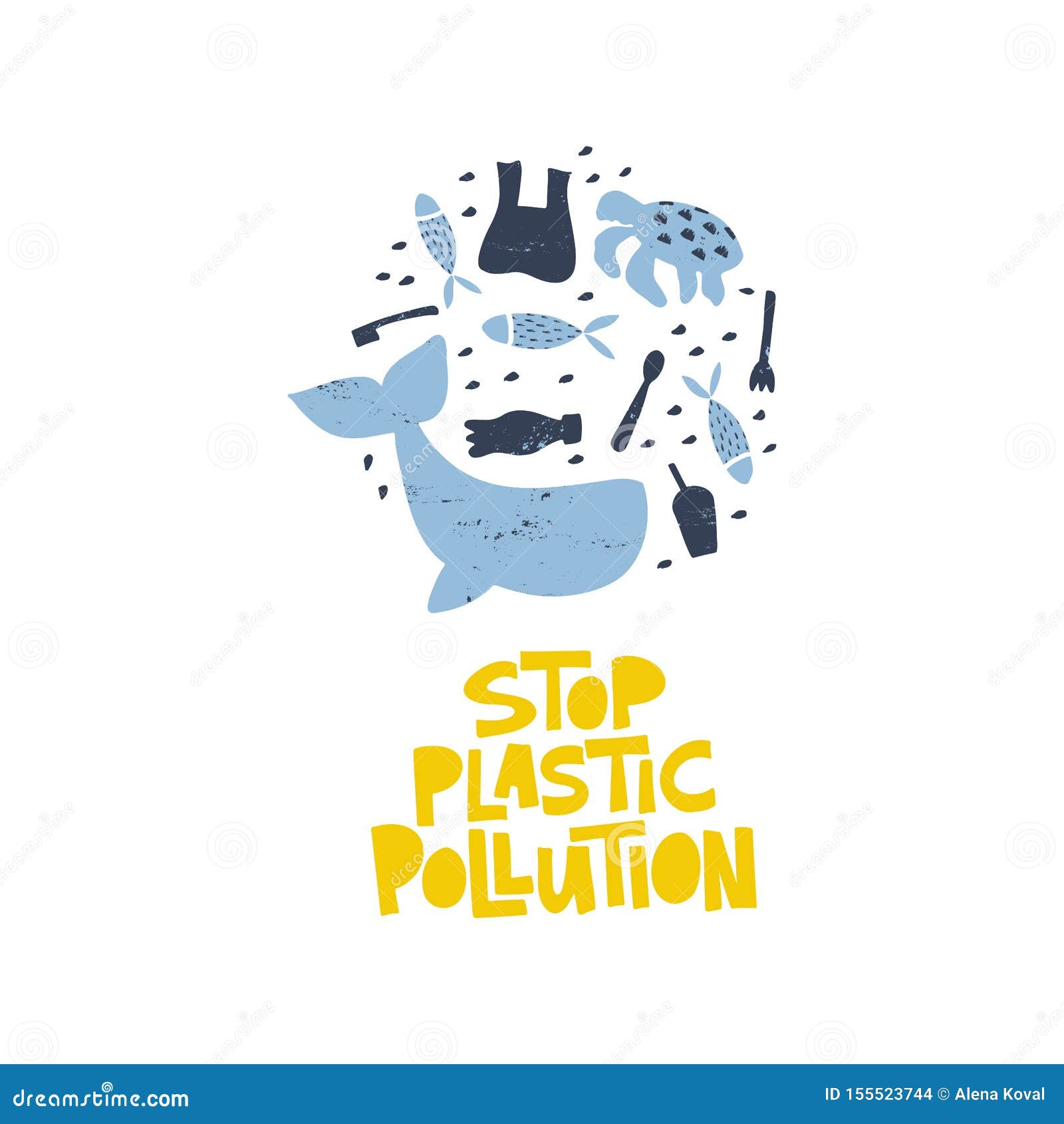 How to draw stop plastic pollution drawing || poster chart project making  ideas - ban plastic - YouTube