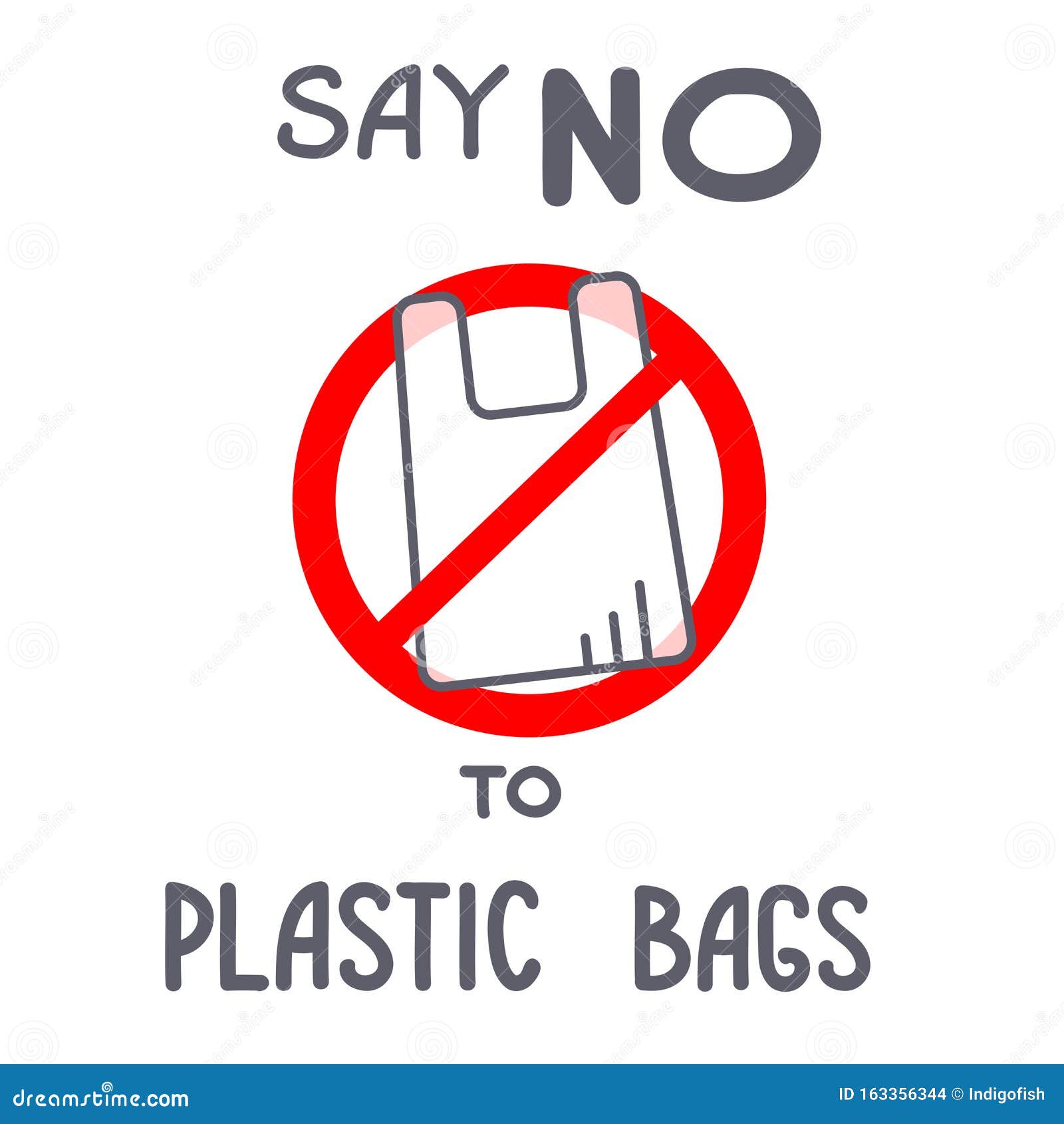 Stop plastic poster stock vector. Illustration of save - 163356344