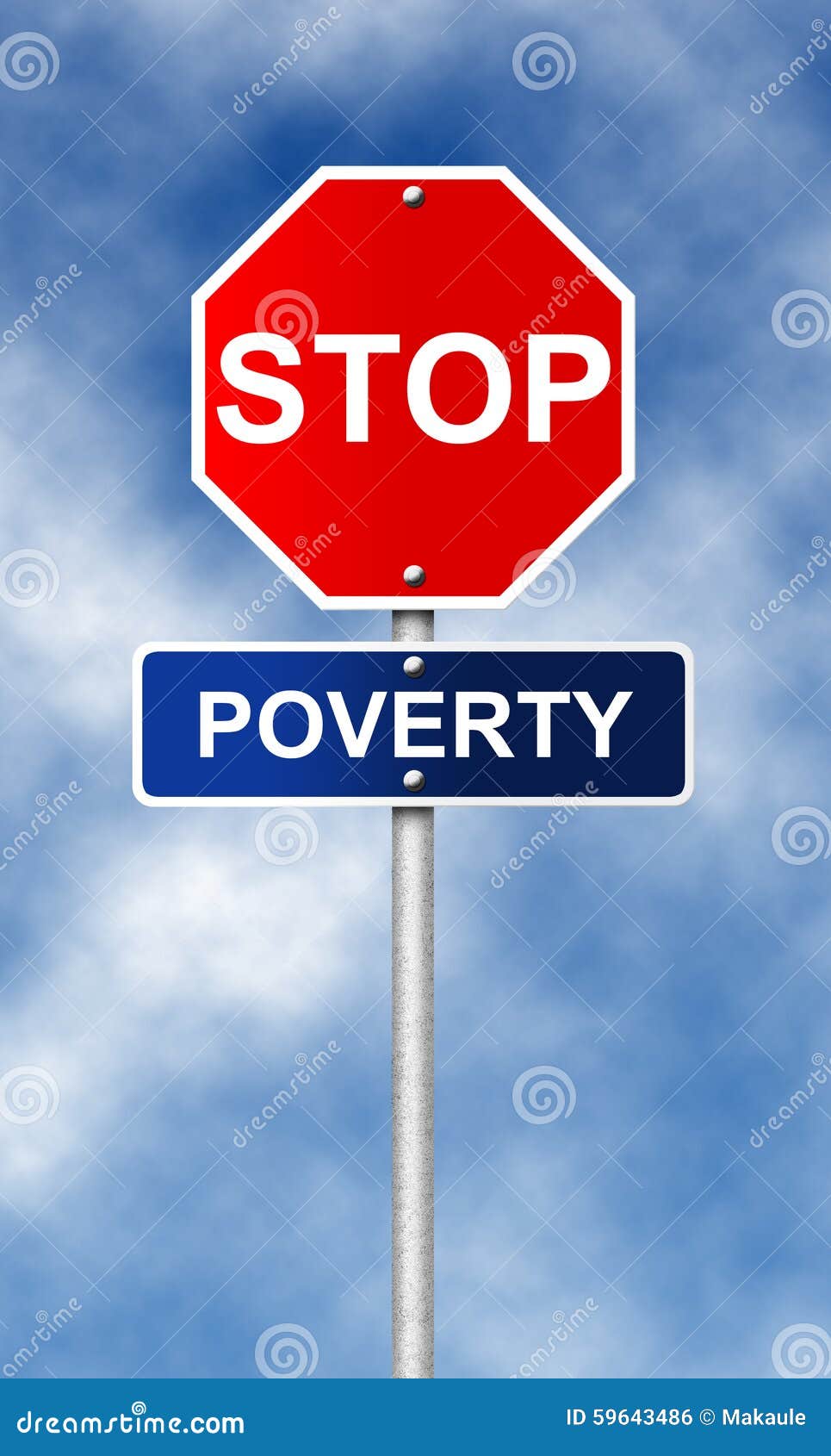 Stop. Poverty stock photo. Image of financial, jobless - 59643486