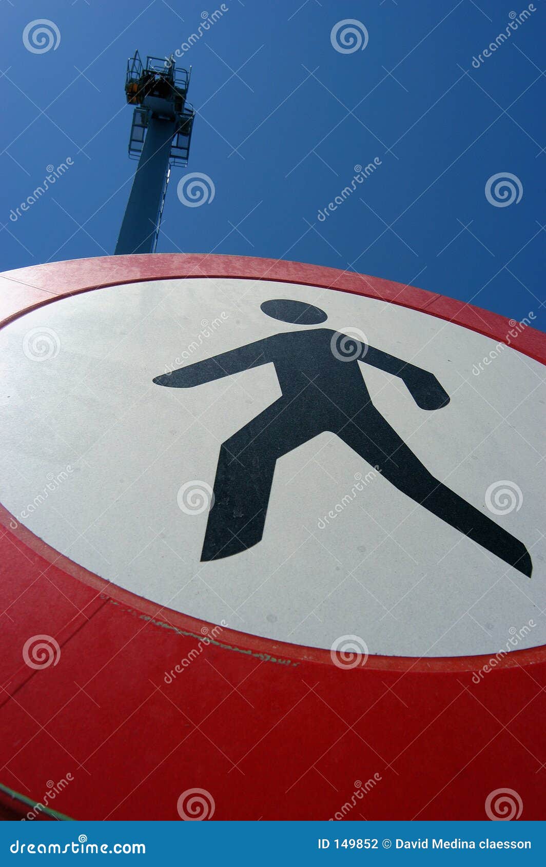 stop signal - do not walk