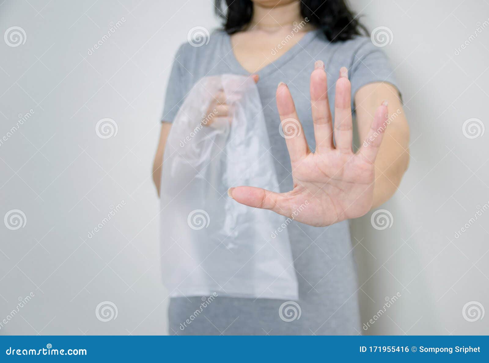 Stop Using Plastic Bags the Environment Stock Photo Image of earth