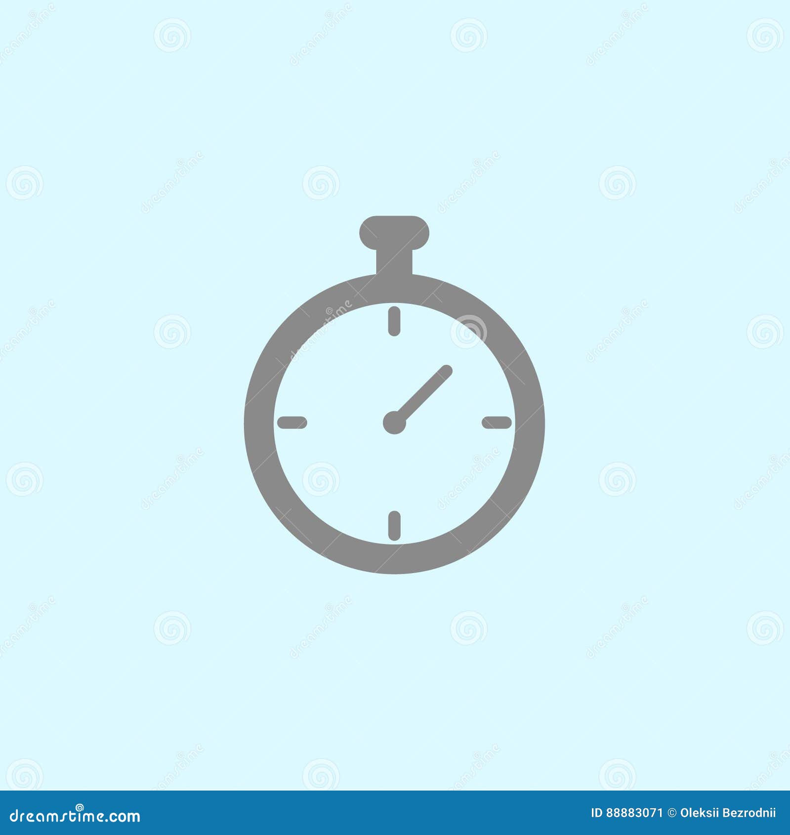 Stop watch icon stock vector. Illustration of start, countdown 88883071
