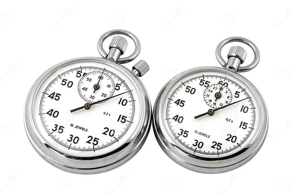 Stopwatches stock image. Image of measuring, action, slow 1884429