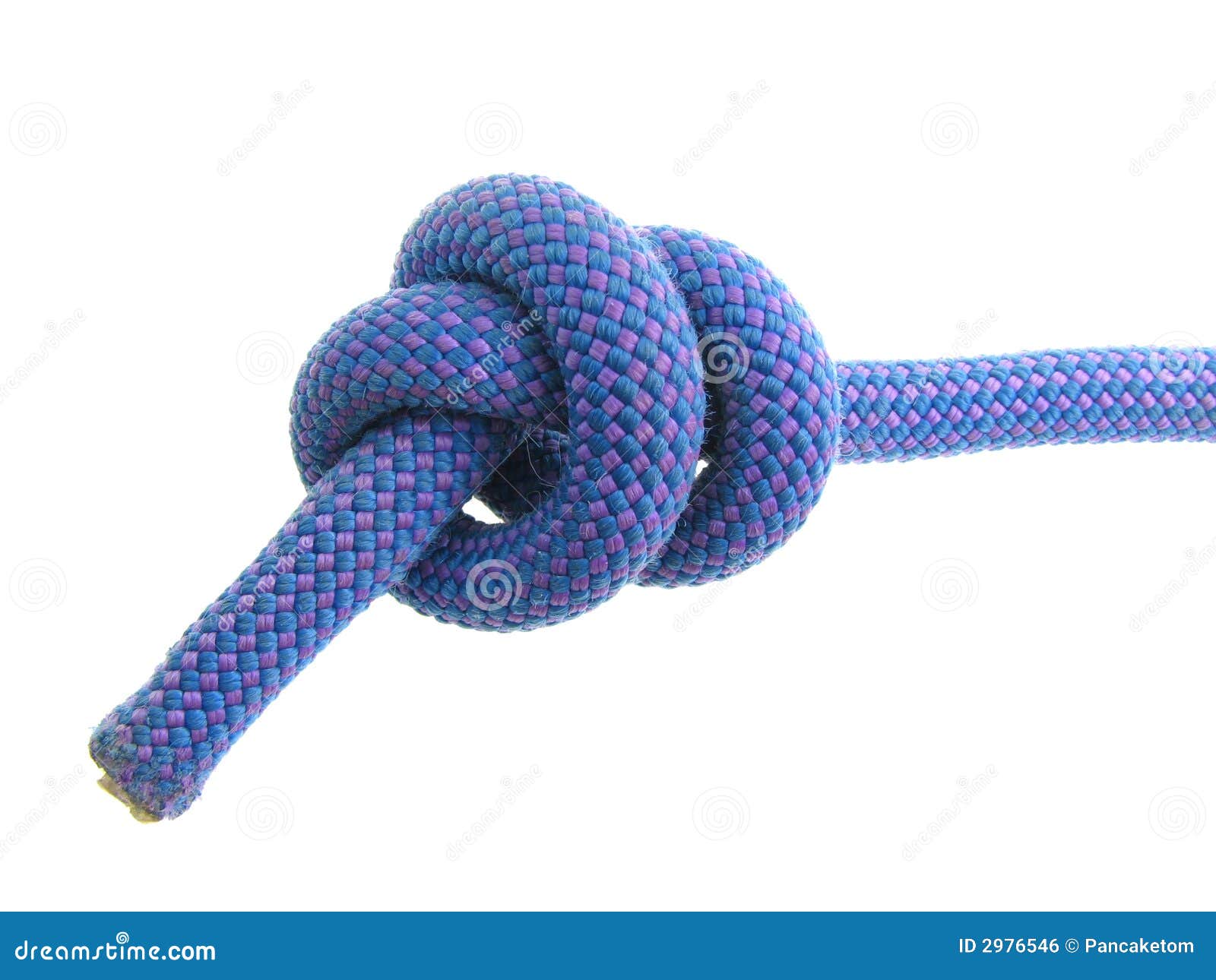 Stopper Knot in Climbing Rope Stock Photo Image of fisherman, mountaineering 2976546