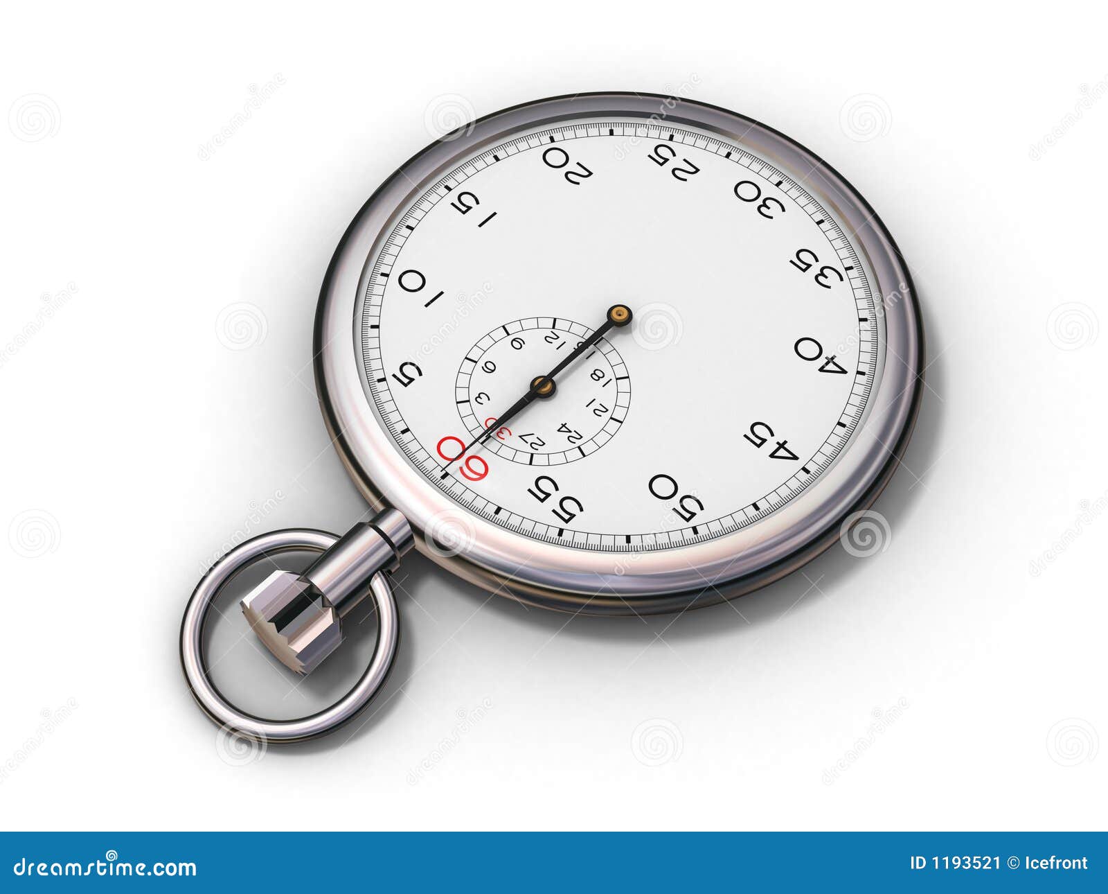 Stopwatch stock illustration. Illustration of fast, second 1193521