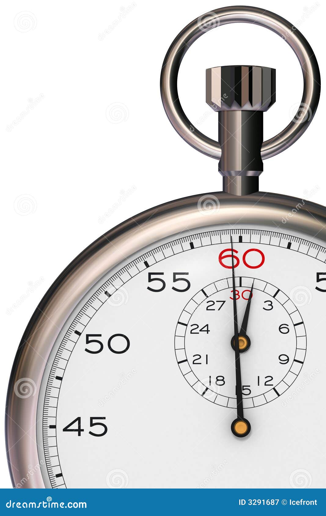 Stopwatch stock illustration. Illustration of seconds 3291687