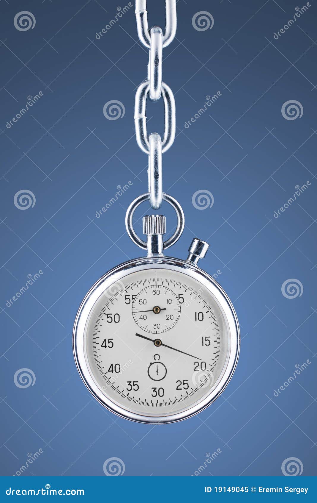 Stopwatch On A Chain Royalty Free Stock Photo Image 19149045