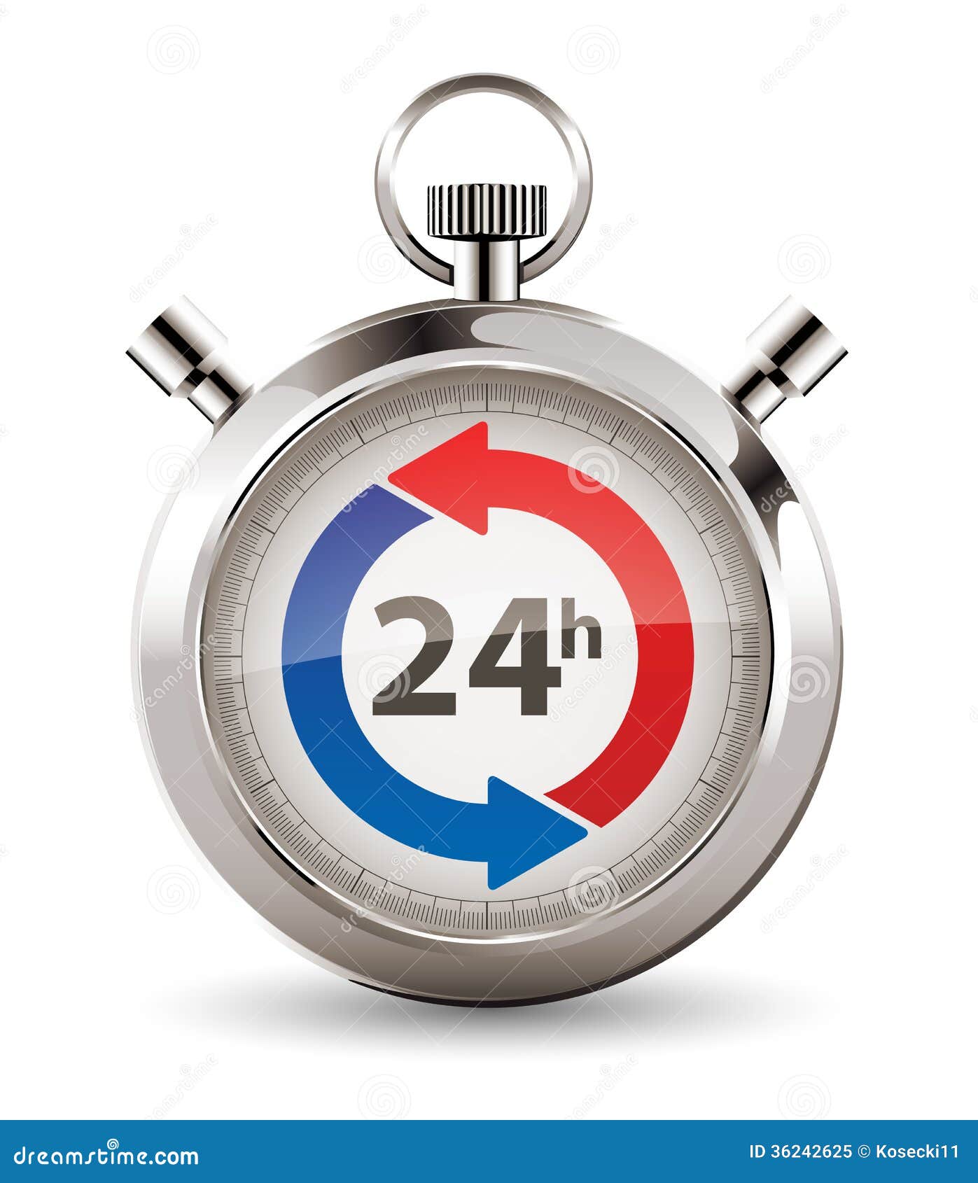 Stopwatch fast delivery stock vector. Illustration of logistics