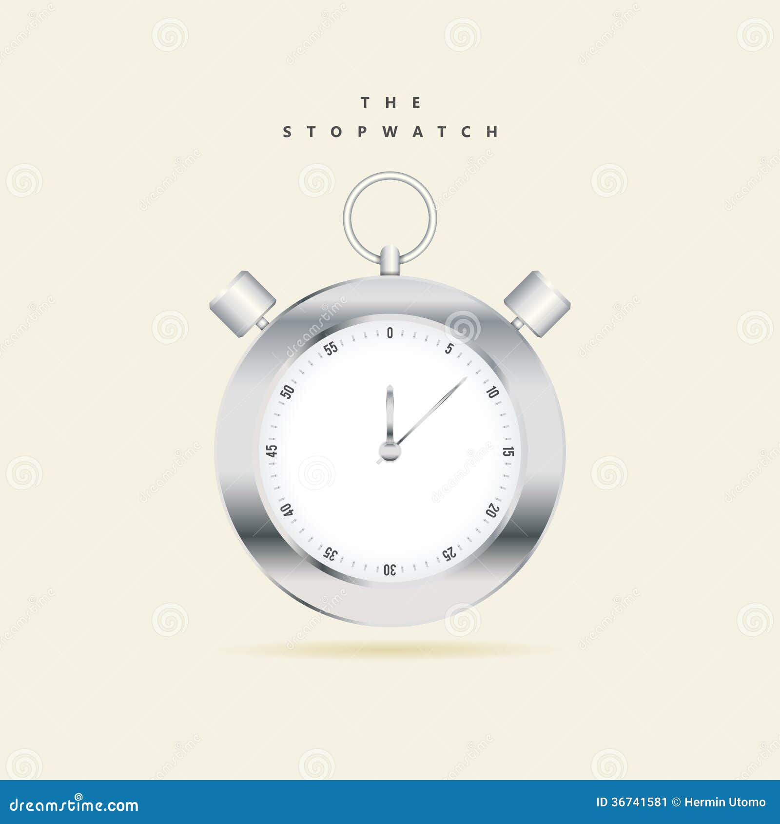 The Stopwatch stock vector. Illustration of competition 36741581