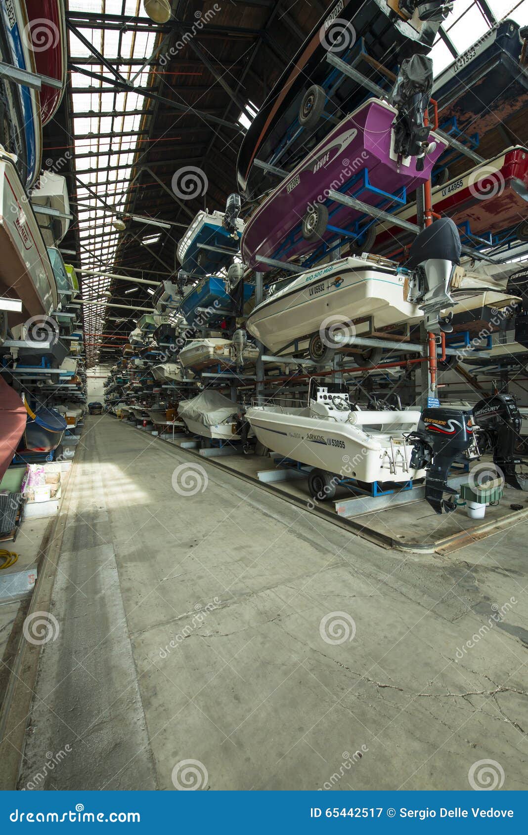 Storage for boats editorial photography. Image of ronneby 65442517