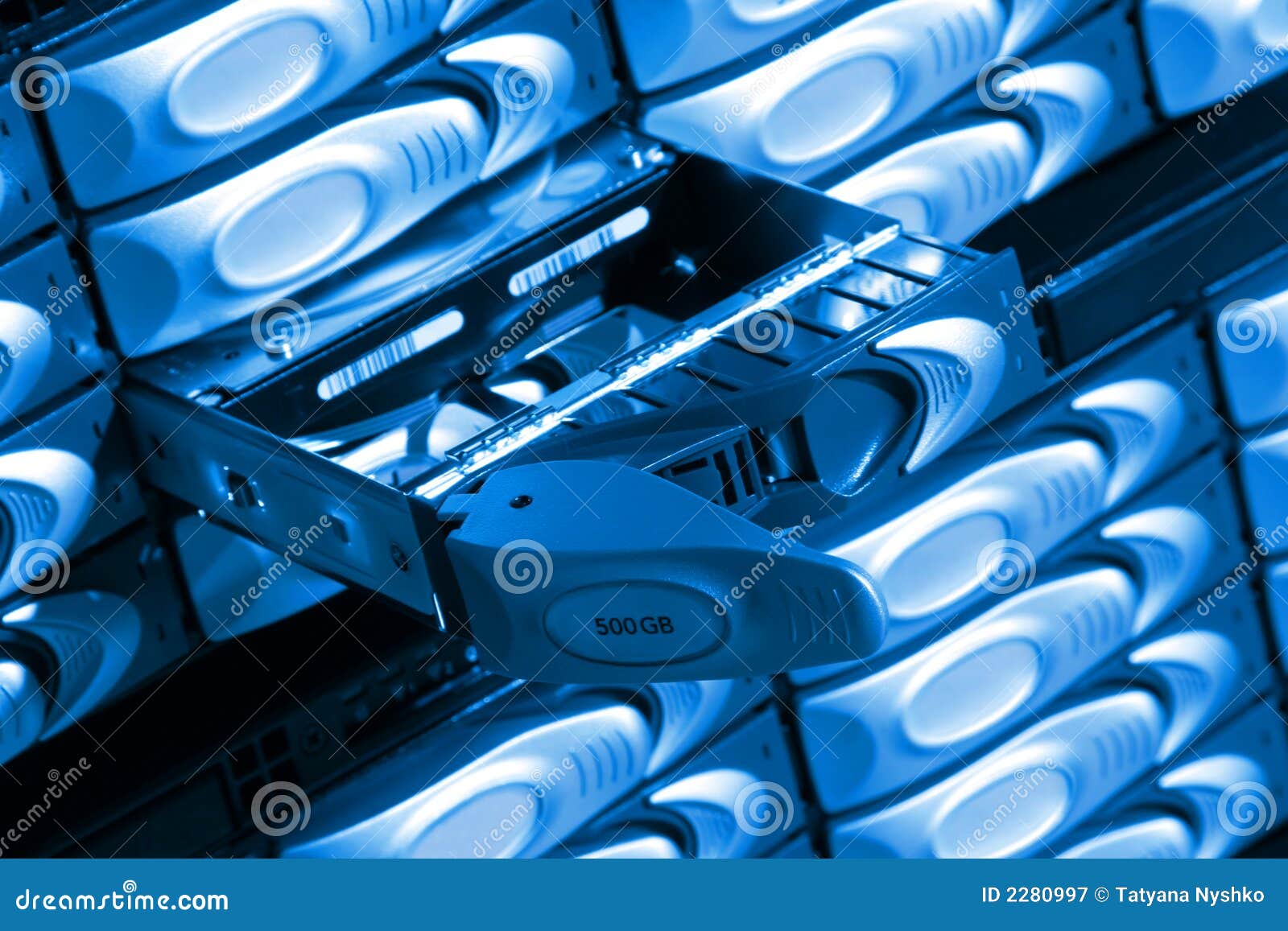 Storage data bank stock image. Image of digital, background 2280997